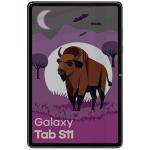 Folie protectie sticla securizata Bizon Glass Tab Mule Shadow Privacy compatibila cu Samsung Galaxy Tab S11, 11 inch, Negru 2 - lerato.ro