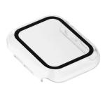 Carcasa cu protectie ecran din sticla securizata BizonMobile compatibila cu Apple Watch 4/5/6/SE 40 mm, Transparent 8 - lerato.ro