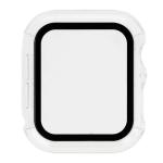 Carcasa cu protectie ecran din sticla securizata BizonMobile compatibila cu Apple Watch 4/5/6/SE 40 mm, Transparent 9 - lerato.ro