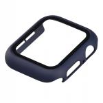 Carcasa cu protectie ecran din sticla securizata BizonMobile compatibila cu Apple Watch 4/5/6/SE 40 mm, Dark Blue 7 - lerato.ro