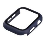 Carcasa cu protectie ecran din sticla securizata BizonMobile compatibila cu Apple Watch 4/5/6/SE 44 mm, Dark Blue 7 - lerato.ro