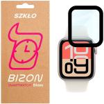 Folie sticla securizata Bizon Glass Watch Edge compatibile cu Apple Watch 4/5/6/SE, 40mm, Negru 3 - lerato.ro
