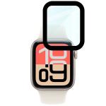 Folie sticla securizata Bizon Glass Watch Edge compatibile cu Apple Watch 4/5/6/SE, 40mm, Negru 6 - lerato.ro