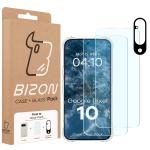 Kit protectie 2 in 1 BizonMobile Clear Pack, Carcasa Bizon Salpa si Folie sticla securizata Bizon Glass Clear 2, compatibil cu Google Pixel 10, Transparent 11 - lerato.ro