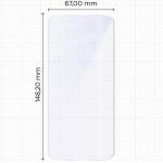 Set 2 folii sticla Bizon Glass Mule compatibile cu Google Pixel 10, Transparent 3 - lerato.ro