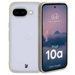 Carcasa Bizon Angelo compatibila cu Google Pixel 10a, Transparent / Bej 3 - lerato.ro