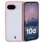Carcasa Bizon Angelo compatibila cu Google Pixel 10a, Transparent / Roz 3 - lerato.ro