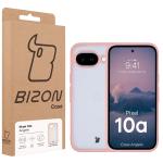 Carcasa Bizon Angelo compatibila cu Google Pixel 10a, Transparent / Roz 7 - lerato.ro