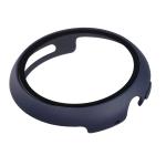 Carcasa cu protectie ecran din sticla securizata BizonMobile compatibila cu Google Pixel Watch 4, 45mm, Albastru 8 - lerato.ro