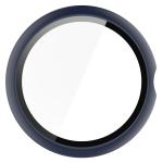 Carcasa cu protectie ecran din sticla securizata BizonMobile compatibila cu Google Pixel Watch 4, 45mm, Albastru 9 - lerato.ro