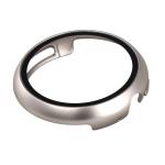 Carcasa cu protectie ecran din sticla securizata BizonMobile compatibila cu Google Pixel Watch 4, 45mm, Champagne Gold 7 - lerato.ro