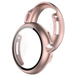 Carcasa cu protectie ecran din sticla securizata BizonMobile compatibila cu Google Pixel Watch 4, 41mm, Rose Gold 4 - lerato.ro