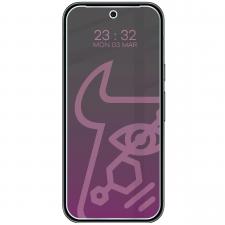 Folii protectie Google Pixel 10, Folie sticla Bizon Glass Mule Shadow Privacy compatibile cu Google Pixel 10, Negru, lerato.ro