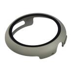 Carcasa cu protectie ecran din sticla securizata BizonMobile compatibila cu Google Pixel Watch 4, 41mm, Gri 9 - lerato.ro