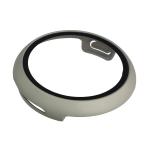 Carcasa cu protectie ecran din sticla securizata BizonMobile compatibila cu Google Pixel Watch 4, 45mm, Gri 8 - lerato.ro