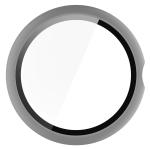 Carcasa cu protectie ecran din sticla securizata BizonMobile compatibila cu Google Pixel Watch 4, 45mm, Gri 9 - lerato.ro