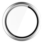 Carcasa cu protectie ecran din sticla securizata BizonMobile compatibila cu Google Pixel Watch 4, 41mm, Silver 8 - lerato.ro