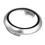 Carcasa cu protectie ecran din sticla securizata BizonMobile compatibila cu Google Pixel Watch 4, 41mm, Silver 9 - lerato.ro