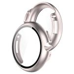 Carcasa cu protectie ecran din sticla securizata BizonMobile compatibila cu Google Pixel Watch 4, 41mm, Champagne Gold 4 - lerato.ro