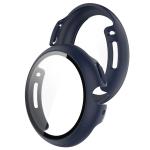 Carcasa cu protectie ecran din sticla securizata BizonMobile compatibila cu Google Pixel Watch 4, 41mm, Albastru 4 - lerato.ro