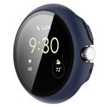 Carcasa cu protectie ecran din sticla securizata BizonMobile compatibila cu Google Pixel Watch 4, 41mm, Albastru 9 - lerato.ro