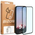 Kit protectie 2 in 1 BizonMobile, Carcasa Bizon Angelo si Folie sticla securizata Bizon Glass Edge, compatibil cu Google Pixel 9a, Negru 9 - lerato.ro