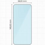 Folie sticla securizata Bizon Smart Glass compatibila cu Google Pixel 8a, Transparent 3 - lerato.ro