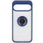 Carcasa Bizon Hybrid Ring compatibila cu Google Pixel 10 Pro XL, Albastru 2 - lerato.ro