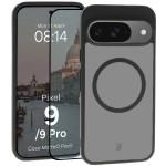 Kit protectie 2 in 1 BizonMobile, Carcasa Bizon MatteO si Folie sticla securizata Bizon Glass Edge, compatibil cu Google Pixel 9 / 9 Pro, Negru 2 - lerato.ro