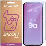 Set 2 folii sticla securizata Bizon Glass Mule Duo compatibile cu Google Pixel 9a, Transparent 4 - lerato.ro