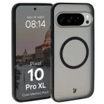 Kit protectie 2 in 1 BizonMobile, Carcasa Bizon MatteO si Folie sticla securizata Bizon Glass Edge, compatibil cu Google Pixel 10 Pro XL, Negru 4 - lerato.ro