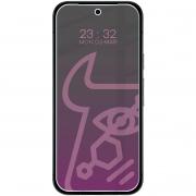 Folie sticla securizata Bizon Glass Mule Shadow Privacy compatibila cu Google Pixel 9a, Negru