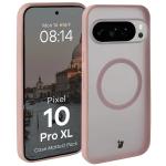 Kit protectie 2 in 1 BizonMobile, Carcasa Bizon MatteO si Folie sticla securizata Bizon Glass Edge, compatibil cu Google Pixel 10 Pro XL, Roz 4 - lerato.ro