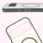 Kit protectie 2 in 1 BizonMobile, Carcasa Bizon MatteO si Folie sticla securizata Bizon Glass Edge, compatibil cu Google Pixel 10 Pro XL, Gri 6 - lerato.ro