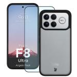 Kit protectie 2 in 1 BizonMobile, Carcasa Bizon Angelo si Folie sticla securizata Bizon Glass Edge, compatibil cu Xiaomi POCO F8 Ultra, Negru 2 - lerato.ro