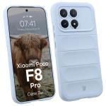 Carcasa Bizon Tur compatibila cu Xiaomi Poco F8 Pro, Light Blue 3 - lerato.ro