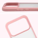 Kit protectie 2 in 1 BizonMobile, Carcasa Bizon Angelo si Folie sticla securizata Bizon Glass Edge, compatibil cu Xiaomi POCO F8 Ultra, Roz 5 - lerato.ro