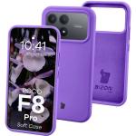 Carcasa Bizon Soft compatibila cu Xiaomi Poco F8 Pro, Mov 3 - lerato.ro