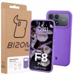Carcasa Bizon Soft compatibila cu Xiaomi Poco F8 Pro, Mov 8 - lerato.ro