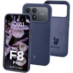 Carcasa Bizon Soft compatibila cu Xiaomi Poco F8 Pro, Dark Blue 3 - lerato.ro