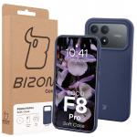 Carcasa Bizon Soft compatibila cu Xiaomi Poco F8 Pro, Dark Blue 8 - lerato.ro