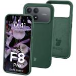 Carcasa Bizon Soft compatibila cu Xiaomi Poco F8 Pro, Dark Green 3 - lerato.ro