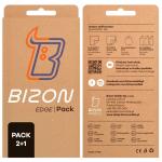 Set protectie 3in1 Bizon Glass Edge Pack, 2 folii sticla ecran + 1 folie sticla camera foto, compatibil cu Xiaomi POCO F8 Pro, Transparent 8 - lerato.ro