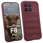 Carcasa Bizon Tur compatibila cu Xiaomi Poco F8 Pro, Burgundy 3 - lerato.ro