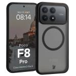 Kit protectie 2 in 1 BizonMobile, Carcasa Bizon MatteO si Folie sticla securizata Bizon Glass Edge, compatibil cu Xiaomi Poco F8 Pro, Negru 4 - lerato.ro