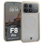 Kit protectie 2 in 1 BizonMobile, Carcasa Bizon MatteO si Folie sticla securizata Bizon Glass Edge, compatibil cu Xiaomi Poco F8 Pro, Bej 4 - lerato.ro