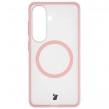 Carcasa Bizon MatteO cu MagSafe compatibila cu Samsung Galaxy S26, Roz