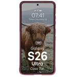 Carcasa Bizon Tur compatibila cu Samsung Galaxy S26 Ultra, Burgundy 6 - lerato.ro