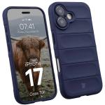 Carcasa Bizon Tur compatibila cu iPhone 17, Navy Blue 3 - lerato.ro