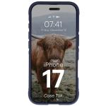 Carcasa Bizon Tur compatibila cu iPhone 17, Navy Blue 6 - lerato.ro